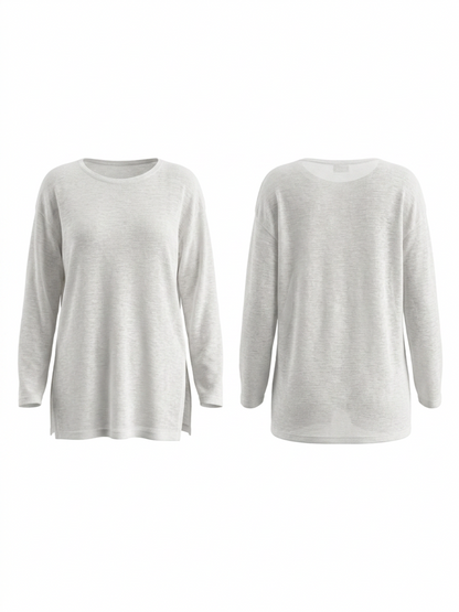 Off Shoulder Sheer Long Sleeve Beach Cover Up
