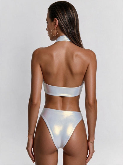 O-Ring Halter High Cut One Piece
