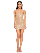 Party White Fringe Sequin Deep V-Neck Ruched Mini Dress