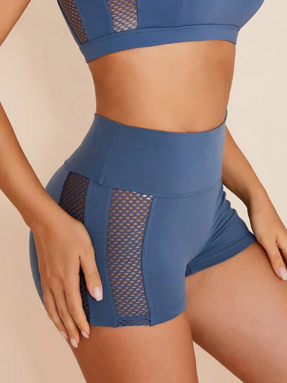 Mesh Openwork Sports Bras