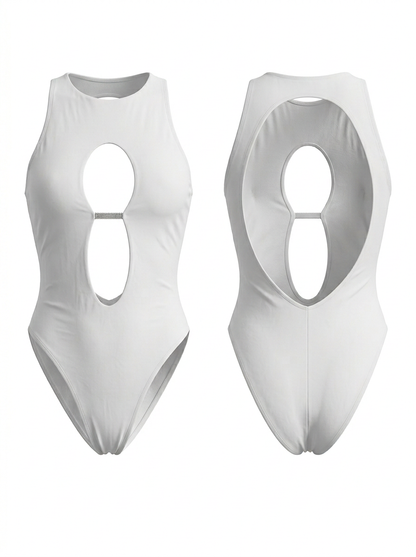Sexy Hollow Out Backless One Piece
