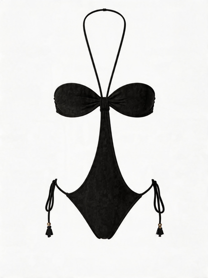 Sexy Cutout Hlater Scrunch Bum One Piece