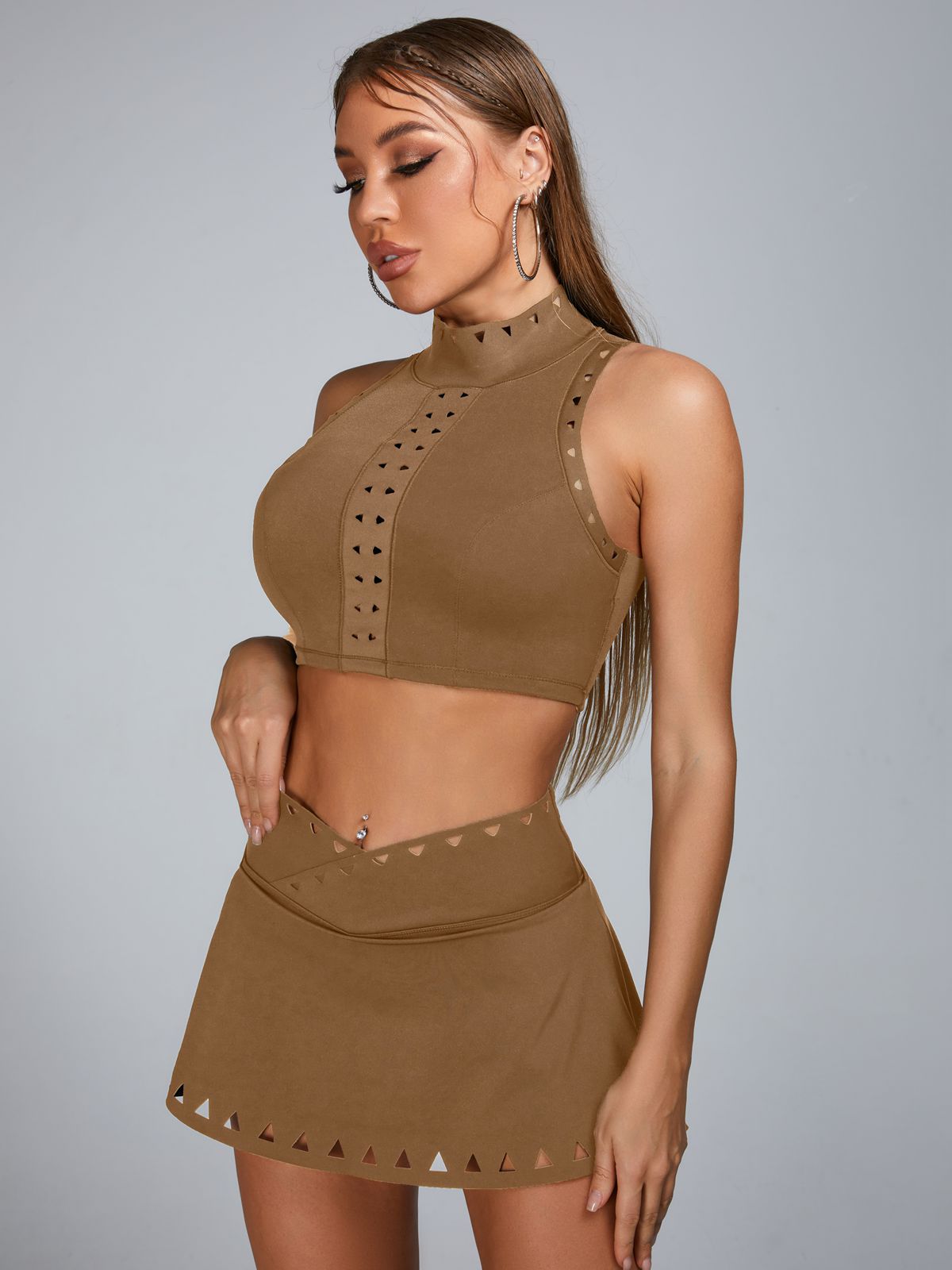 Cutout Backless Sports Bras